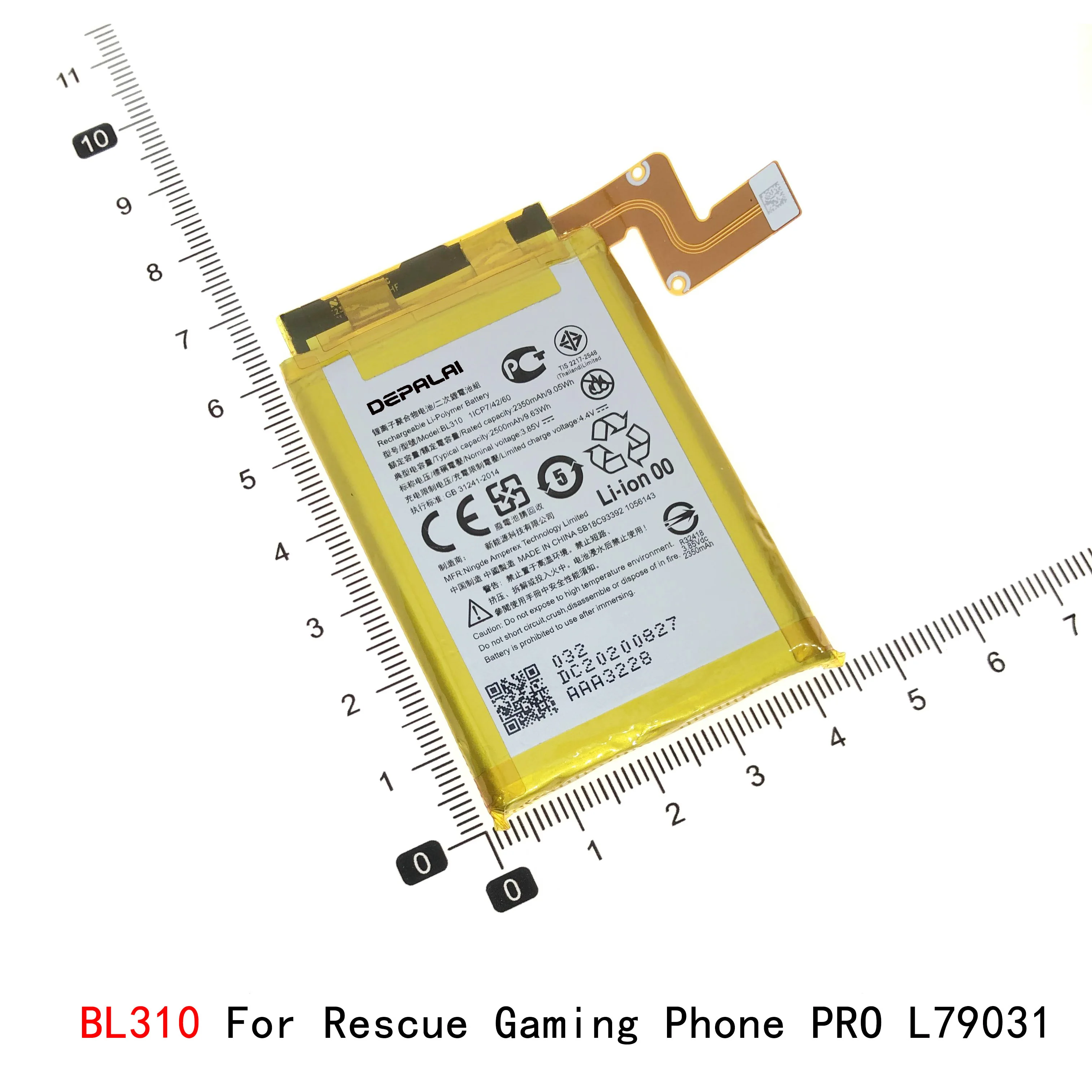 BL310 BL312 Battery For Lenovo Rescue Gaming Phone PRO L79031 Mobile Phone Batteries High Quality