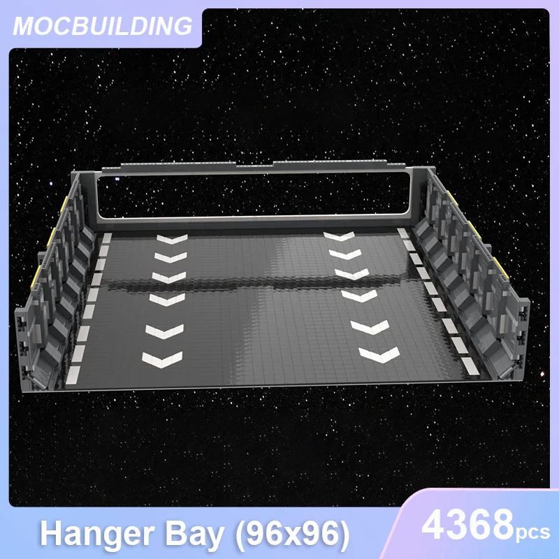 

Hanger Bay Model MOC Building Blocks DIY Assemble Bricks Collection Architecture Display Educational Creative Xmas Toys Gifts