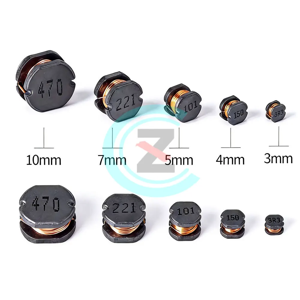 20PCS SMD Power Inductors CD32 CD43 CD54 CD75 2.2uH 3.3uH 4.7uH 6.8uH 10uH 100uH 150UH 220UH 330UH 470UH 680UH 1000UH