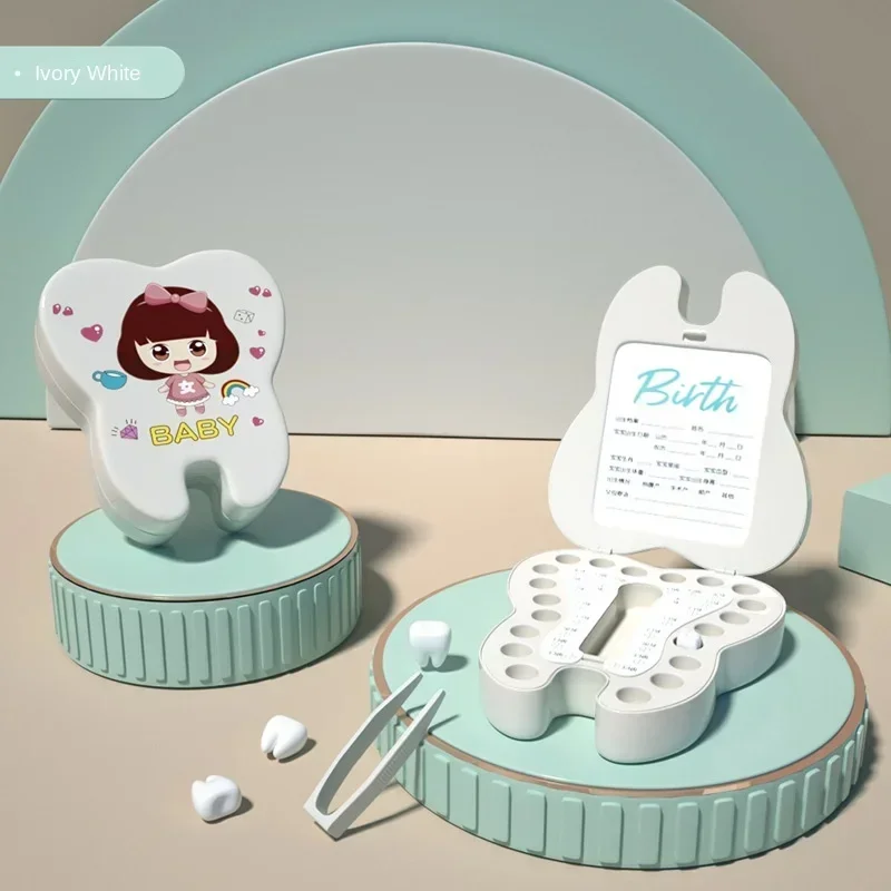 صندوق أسنان الطفل المنظم الاطفال الحليب الأسنان تخزين جمع السري لانوغو حفظ حالة تذكارية الطفل الملحقات ABS صندوق تذكار #6