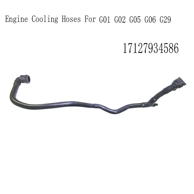 【ADORN】Per tubi di raffreddamento del motore BMW 17127934586 Tubo del liquido di raffreddamento del radiatore adatto ai modelli G01 G02 G05 G06 G29