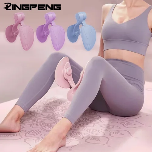 여성용 다기능 조절식 골반 바닥 근육 트레이너, 산후 수리 다리 클램프, 얇은 다리 및 아름다운 다리 