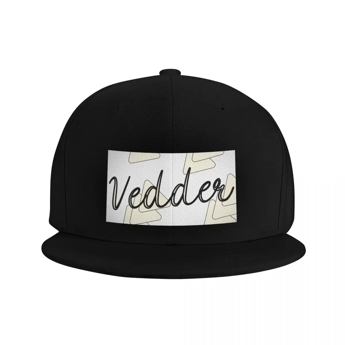 Vedder Triangle Design Baseball Cap Trucker Hat Luxury Hat Hat Beach Rave Designer Man Women's