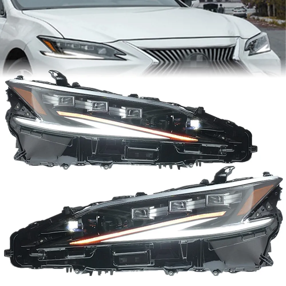 

Car Led Front Lights For Lexus ES 2018-2023 Accessories ES200 ES350 ES260 ES300h Headlights LED DRL Turn Signal Lights Assembly