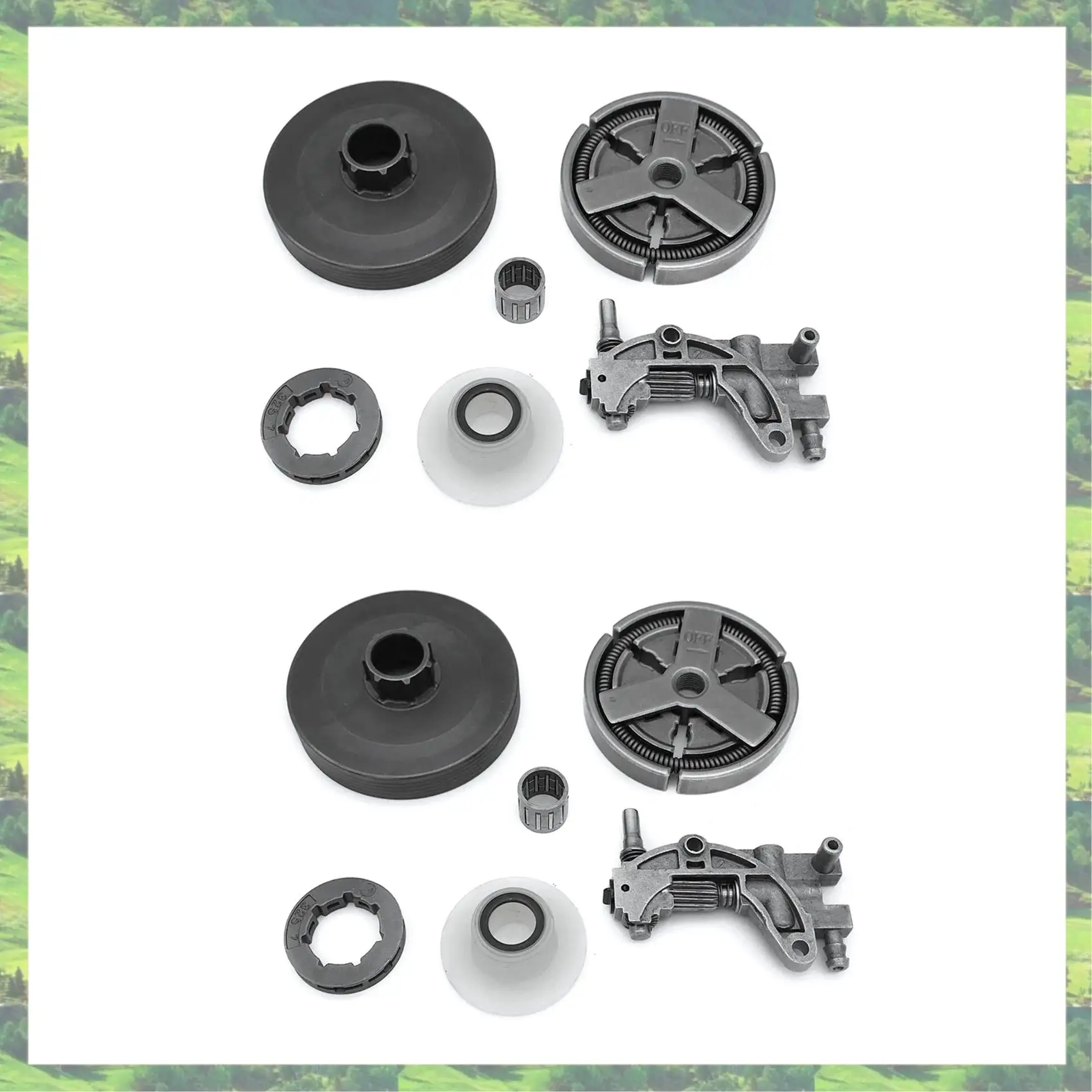 

A59Z-2X Clutch Sprocket Rim Drum For Chinese 4500 5200 5800 45Cc 52Cc 58Cc Oil Pump Worm Gear Bearing Kit Chainsaw