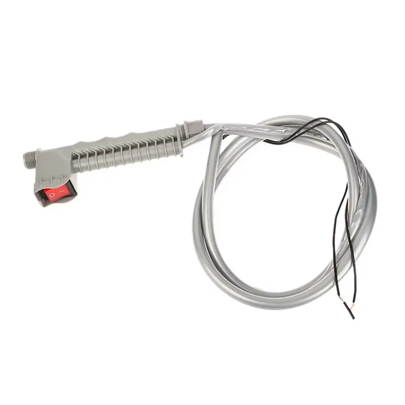 AC23-2PCS Electric Sprayertube Handle Power Switch Dual-Line Tube Hose Outlet Pipe Handle Switch Control Line Random Colour A