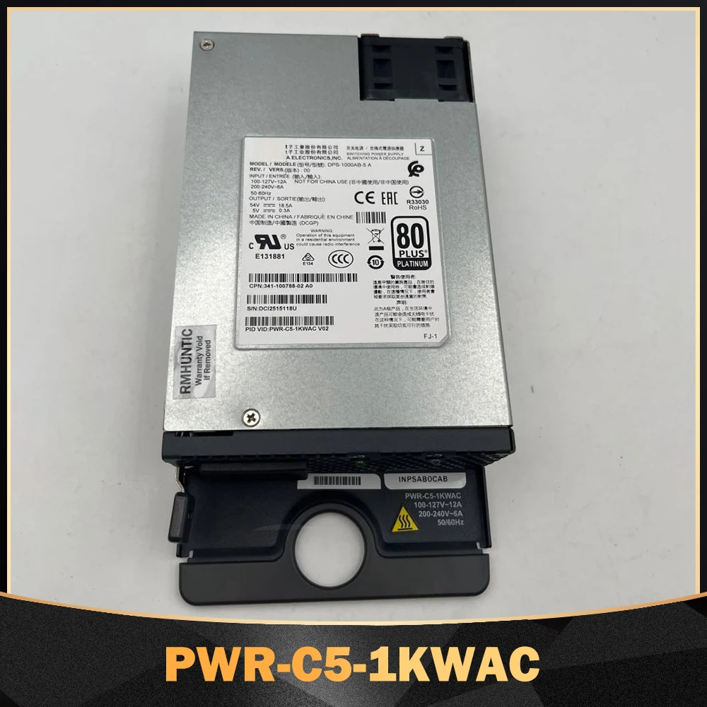

C9200 Series Switch Power Module PWR-C5-1KWAC