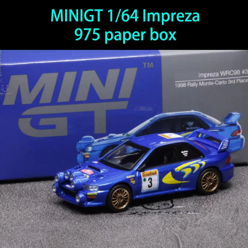 IMPREZA WRC 1996-1998 ミニカー 8台セット IMPREZA WRC 1996-1998 ミニカー 8台セット IMPREZA WRC 1996-1998