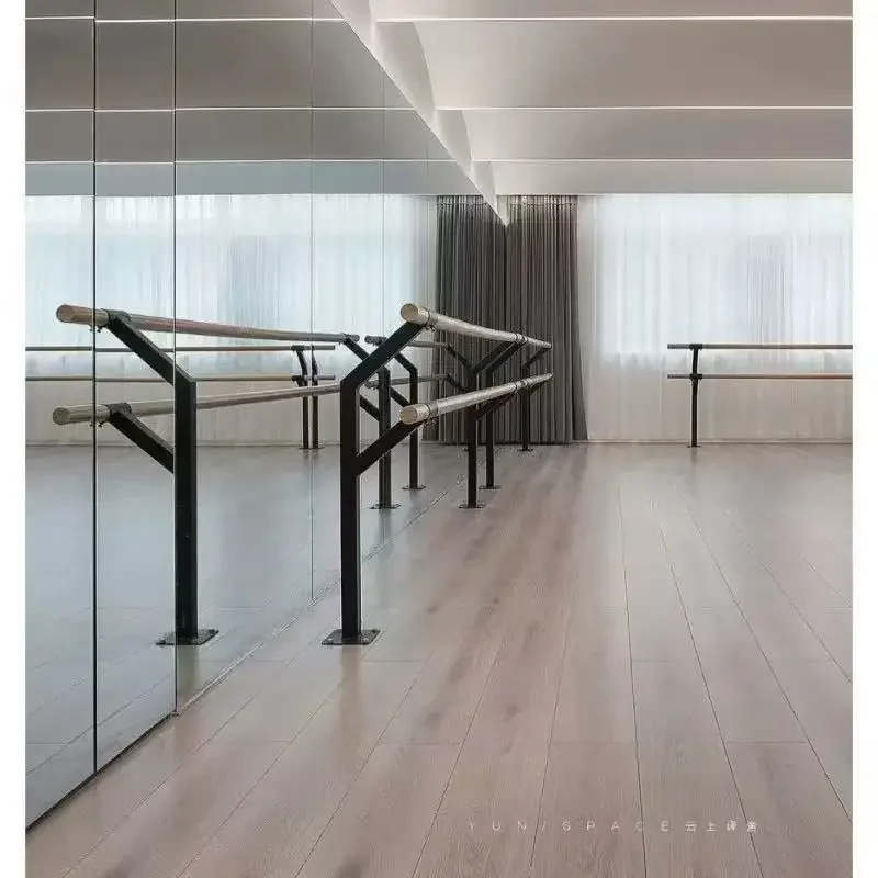 2026 High Quality Dance Barre Ballet Barre Double Type Portable Type Maple Wood Bar For Dance And Ballet Training