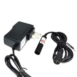 DC5V Mini 12*55mm Point 648nm 650nm Red Adjustable Dot Spot Laser Positioning Lamp