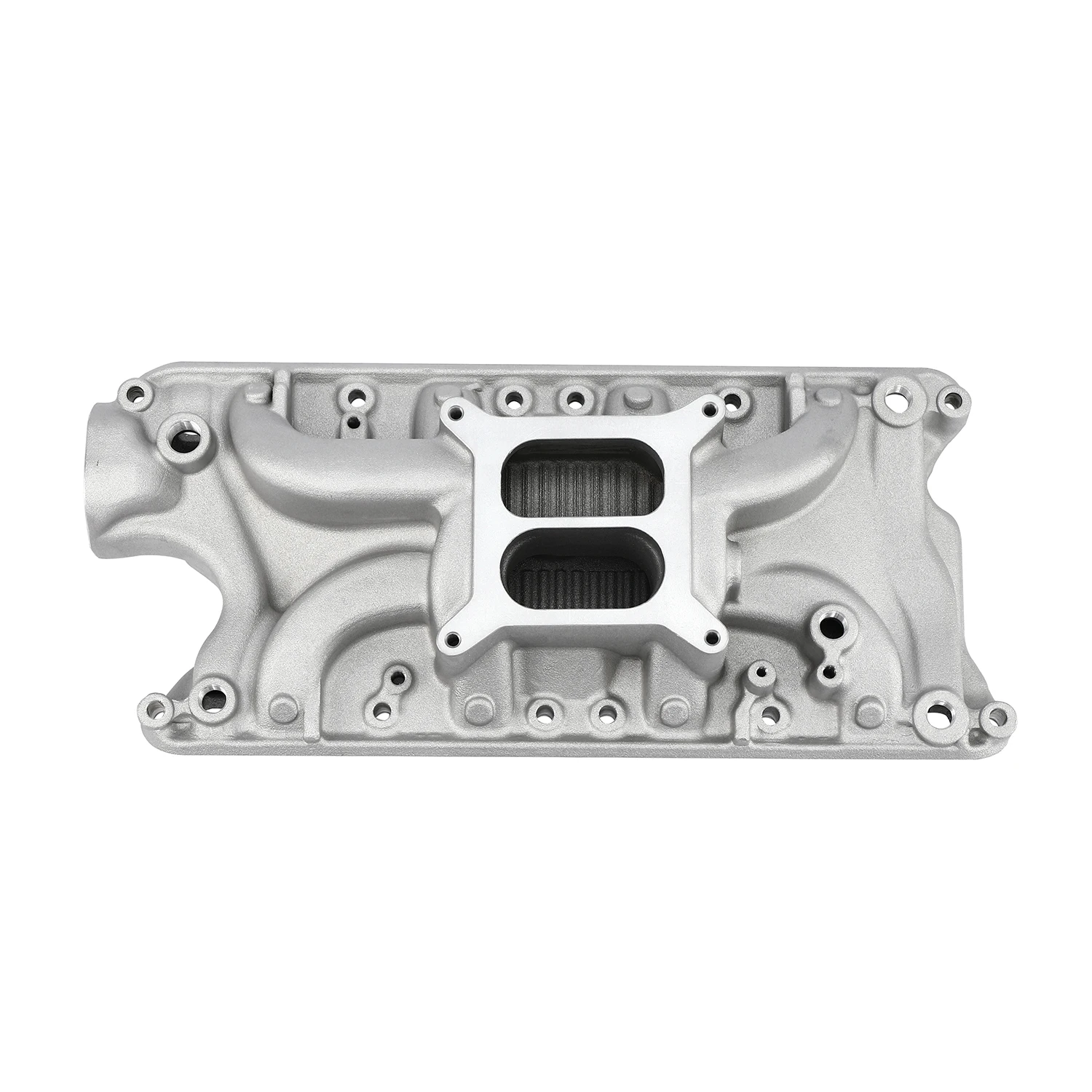 Aluminum Intake Manifold for Ford SB V8 Small Block for Ford 260 289 302 Dual Plane Satin