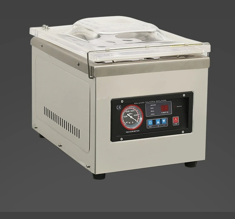 

DZ-260 Desktop vacuum machine One-button vacuum sealing No air leakage Cooked food