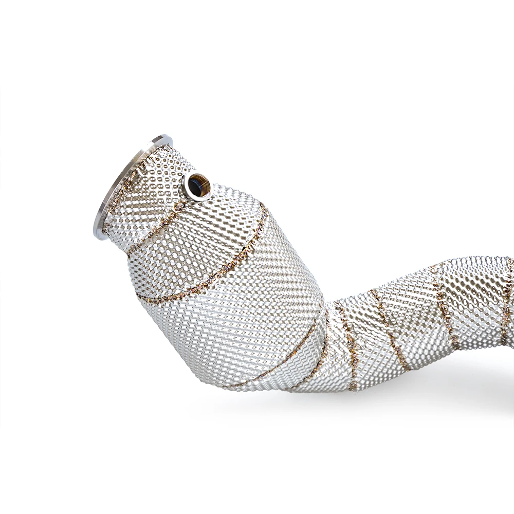 

Factory Wholesale Downpipe for Ferrari California T 3.9T 2012-2018 Exhaust pipe with or without heat shield Without catalysis