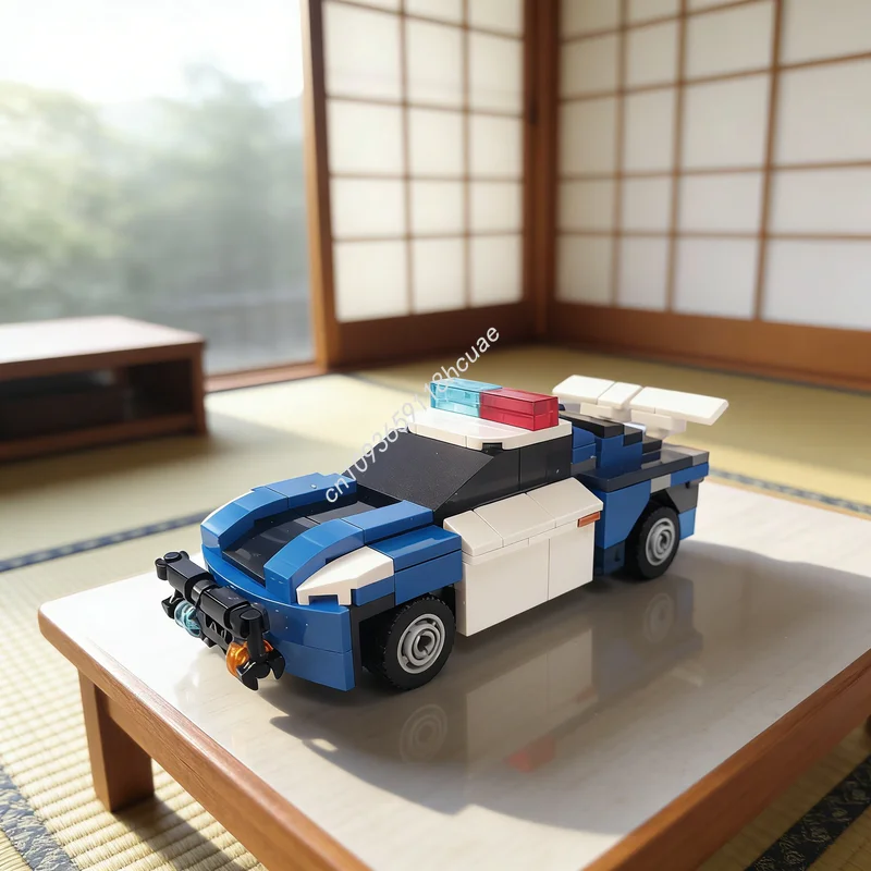 

276pcs MOC Transformers Barricade Icons Model Building Blocks Architecture Toys DIY Creative Christmas Gift Education Idea Brick