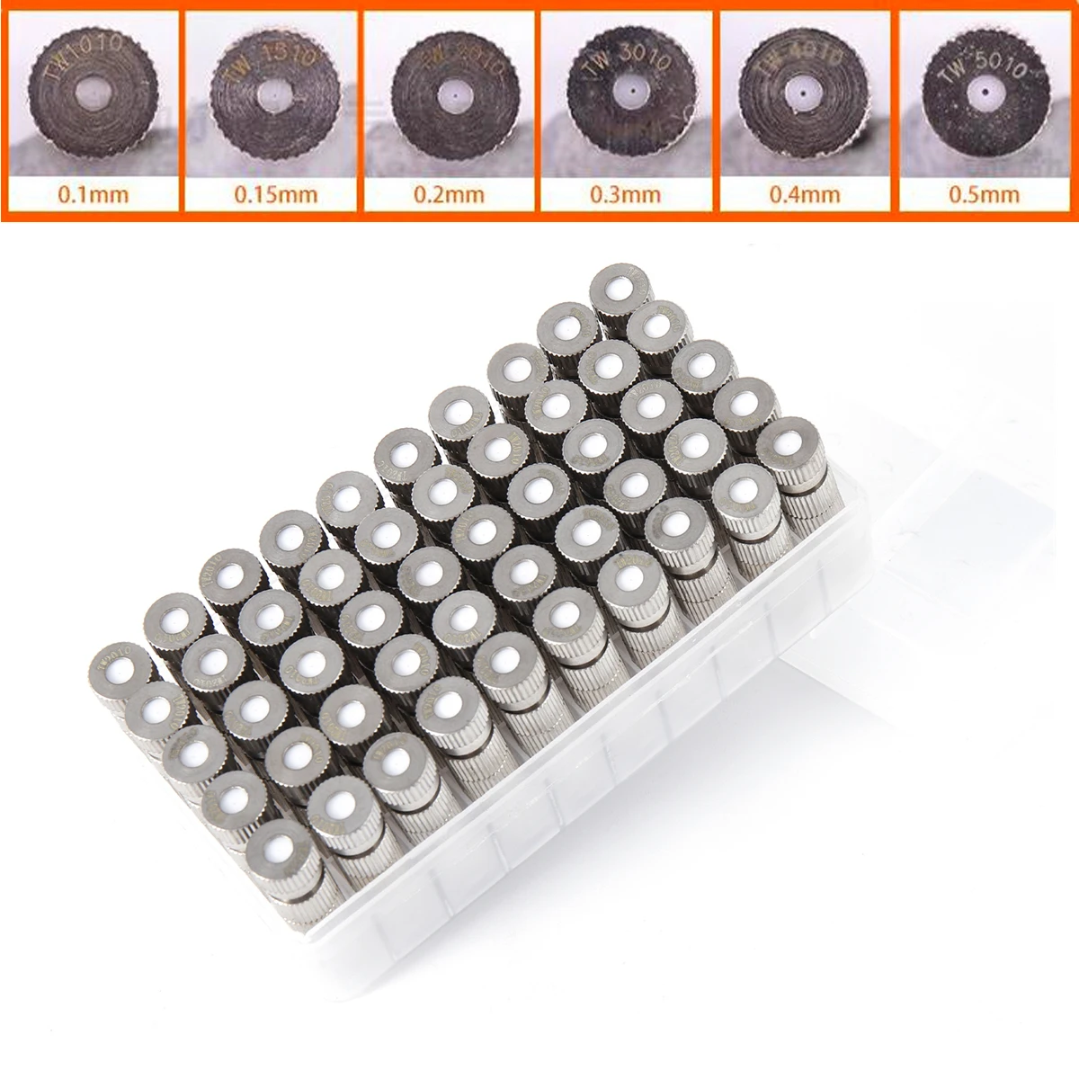 50 قطعة 4 أنواع ارتفاع ضغط التفتيت التغشية الفوهات لحديقة فناء الدفيئة الأراضي الزراعية تعفير التطهير الترطيب