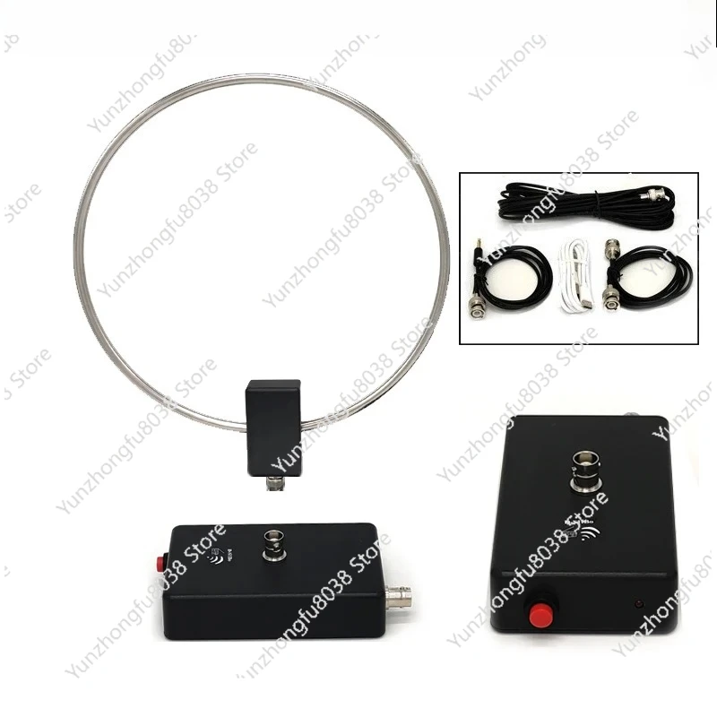

New GA-800 Active Loop Short Wave Antenna 10KHz-159MHz HF Antenna with Portable Design for Radio