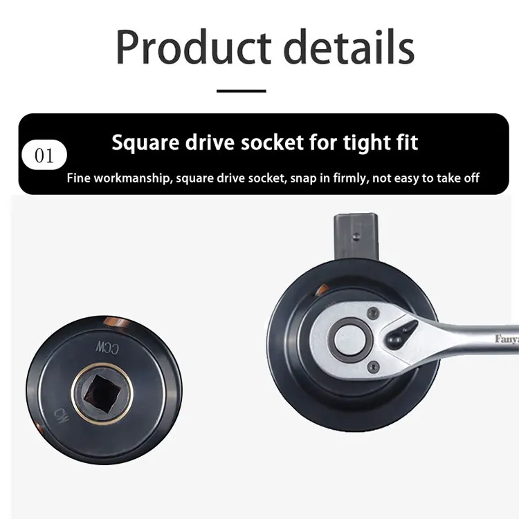 Fanyaa 1/2 أنثى المدخلات 1 ذكر الناتج وجع عزم الدوران المضاعف إعادة التأهيل الذراع 2000nm مادة سبيكة متري OEM للتخصيص