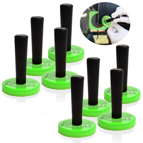 TOFAR 2/4/8 Uds. Soporte magnético de pinza para envolver el coche para fijación de marcas de letreros herramientas de envoltura de vinilo soporte de película de tinte de ventana imanes fuertes
