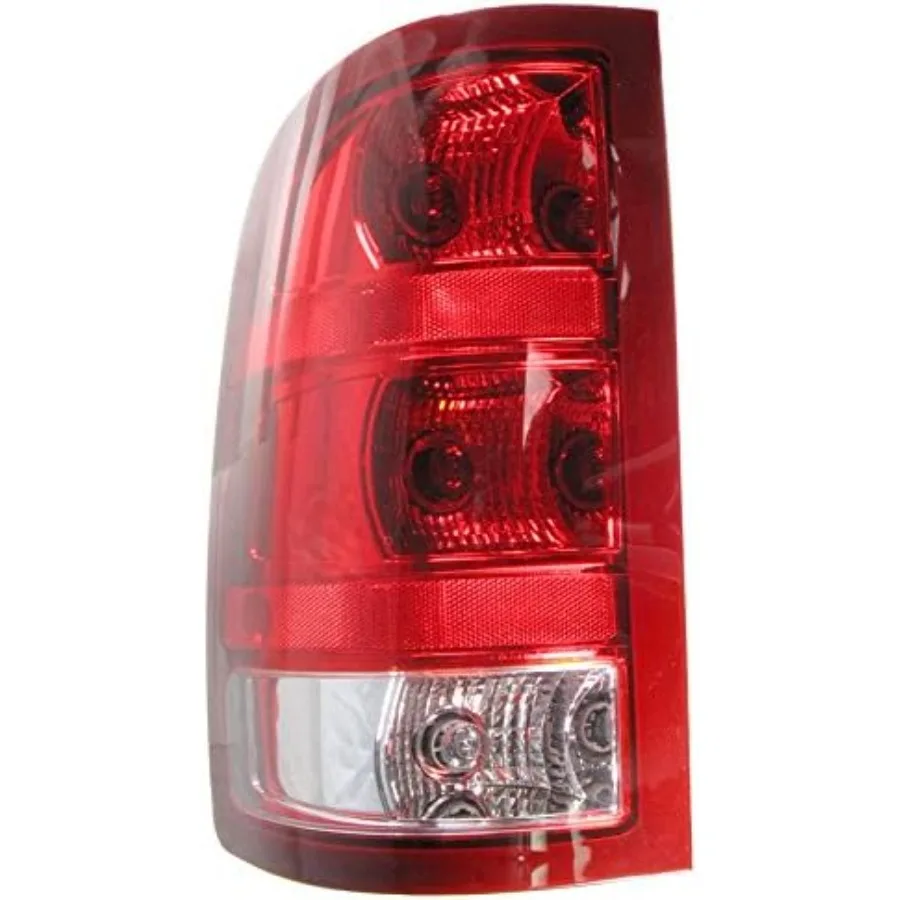 مجموعة إضاءة خلفية جانبية للركاب مكونة من قطعتين متوافقة مع 20042013 جي إم سي سي سييرا 1500 مع سرير أسطول 20072014 سيير