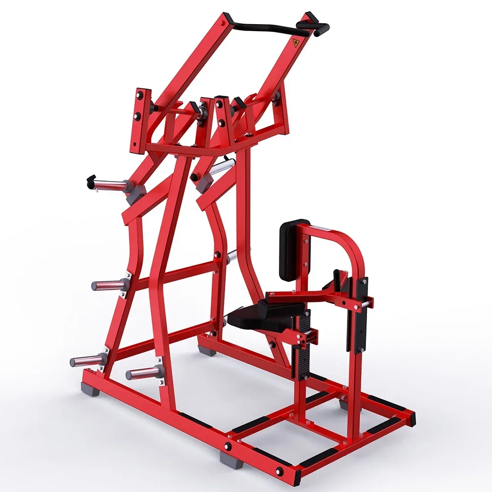 commercial fitness gym equipment strength training rowing high pull back trainer,split-motion front high pull back trainer