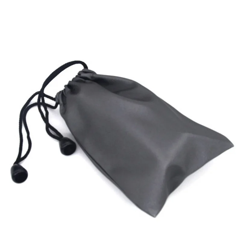 Waterproof Drawstring Bag Headset Data Cable Pouch Dust Bags Coin Earbud Storage Bag Mp3 Carrying Case Glasses Earphone Storage