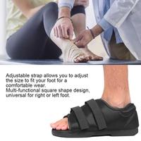 Adjustable Medical Walking Boot With Straps Post Injury Surgical Foot Cast Durable Toe Orthopedic Support Brace Fracture Recover