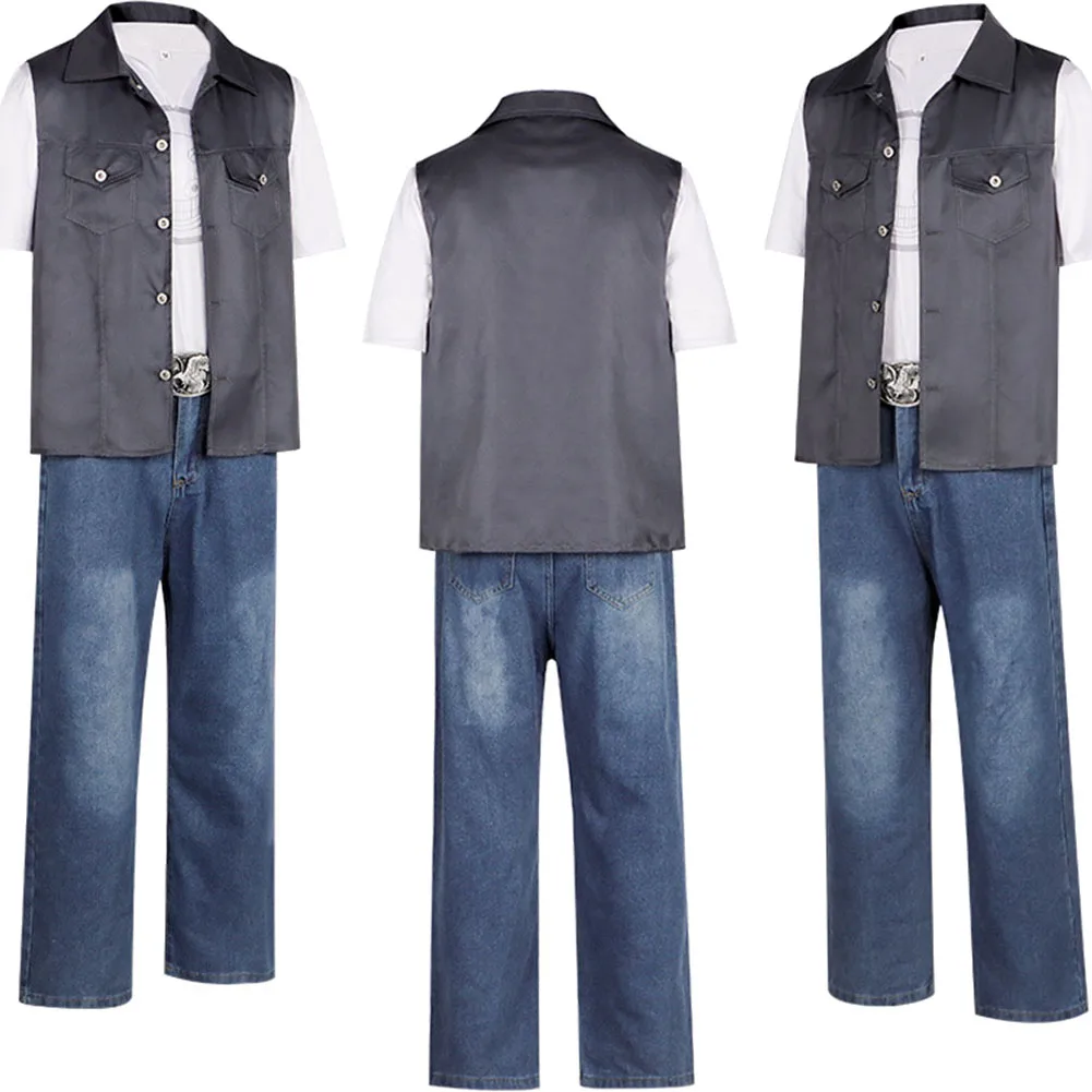 Película Estado Eléctrico Michelle Keats disfraz Cosplay mujeres hombres juego de rol Top pantalones abrigo trajes Halloween carnaval fiesta traje