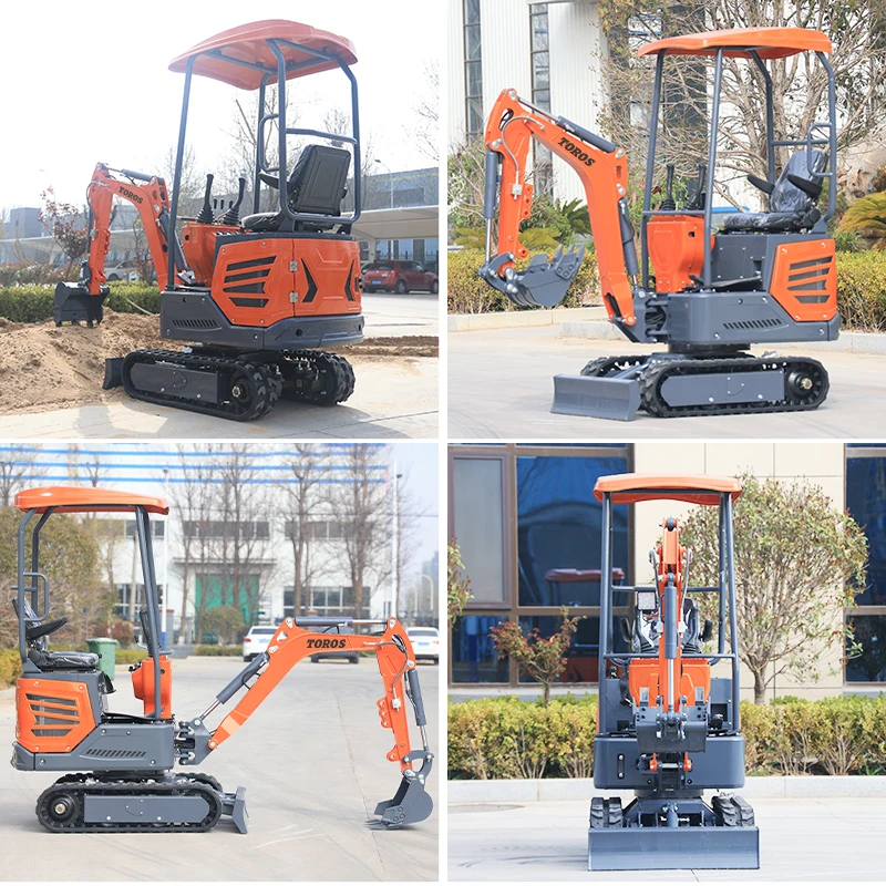 1 Ton Hydraulic Crawler Micro Mini Excavator CE EPA China Mini Digger Small Hydraulic Excavators Mini Excavator