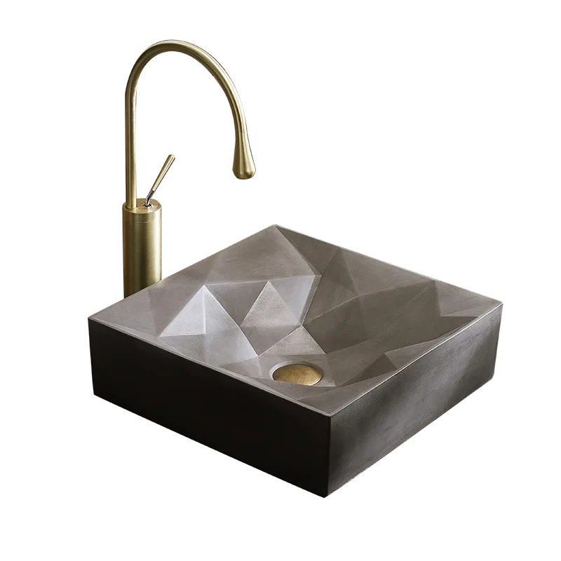 

Artistic Procelain Handmade Vintage Washbasin Ceramic Counter Top butterfly ceramic wash basin Bathroom Sink