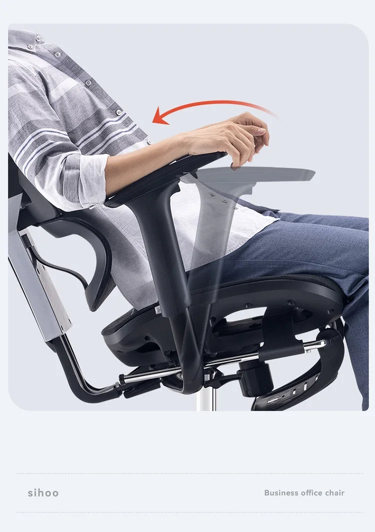 Sedia ergonomica Vito Computer Home Office Comodo schienale lungo Seduta Mobili da gioco