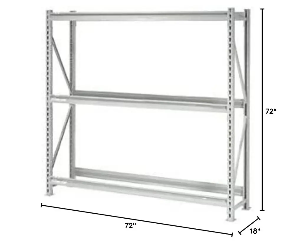 

3-Tier Heavy Duty Steel Tire Rack Storage Stand 72x18x72 Inch Garage Warehouse, Custom