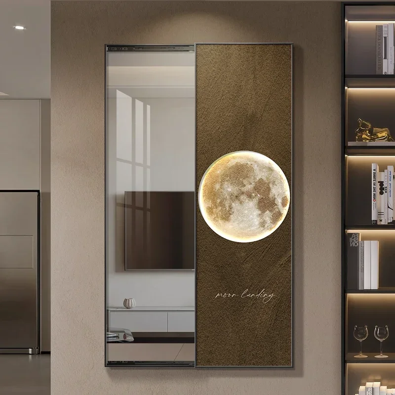 Home Decoration Room Decor Modern Simple Hidden Dressing Mirror Decorative Painting Originality Room Decoration Poster Wall Art