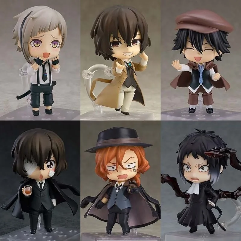 Bungo Zwerfhonden Anime 893 #   Nakajima Atsushi Dazai Osamu Edogawa Rampo Figuren Speelgoed Cartoon Model Beweegbare Pop Ornament Kerstcadeau