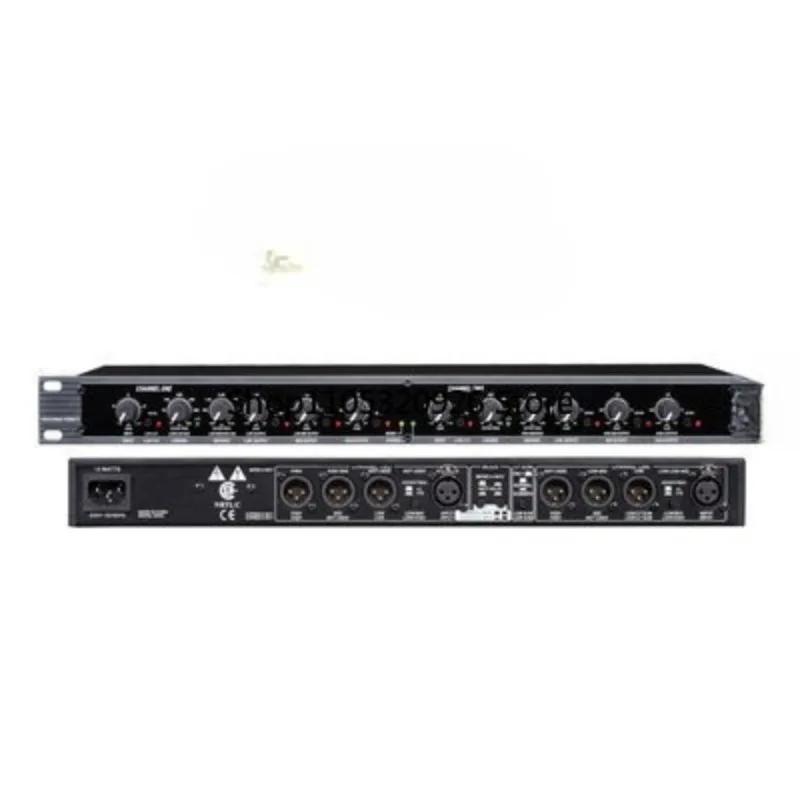 Professional Audio Crossover, Supports Stereo 2/3-way and Mono 4-way with XLR Interfaces