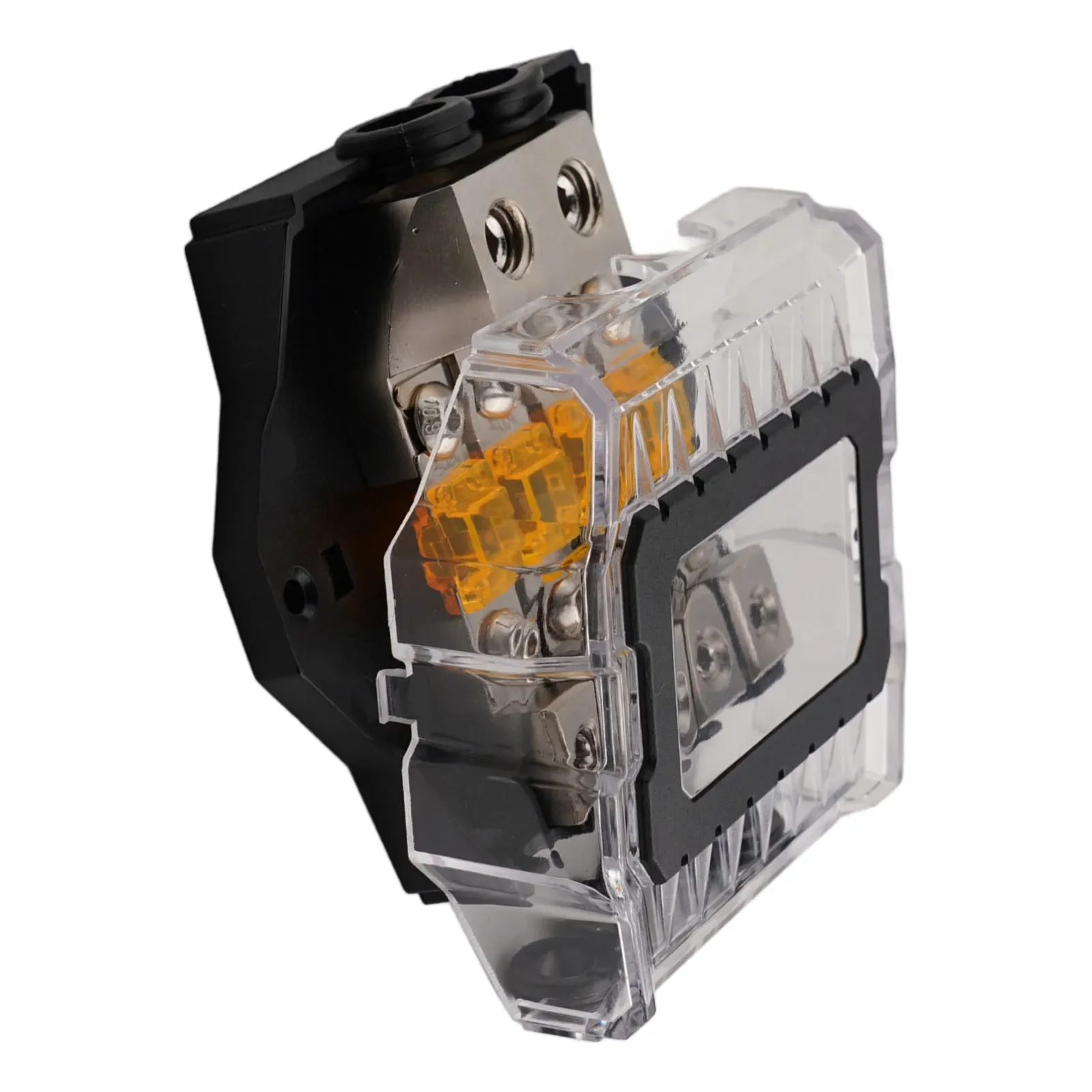 For Multiple Amplifiers Marine-grade Distribution Block Fused Distribution Block For Marine Applications 3 X 0 2 4 Gauge In