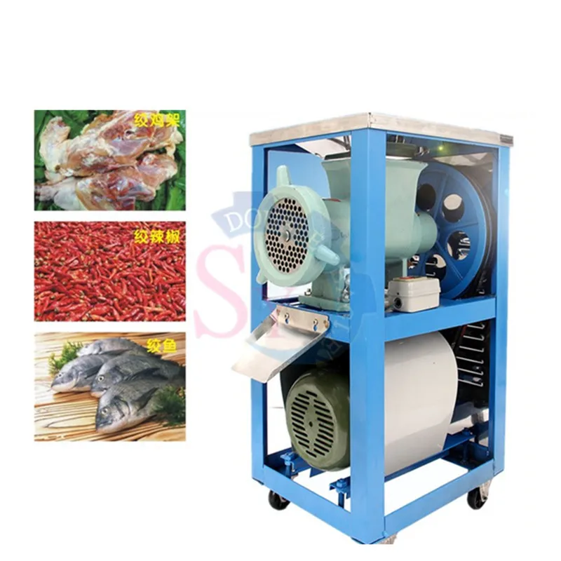 42 Model Commercial Electric Small Meat Grinder Large Chicken Bone Crusher Chili Pepper Crushing Stuffing Machine