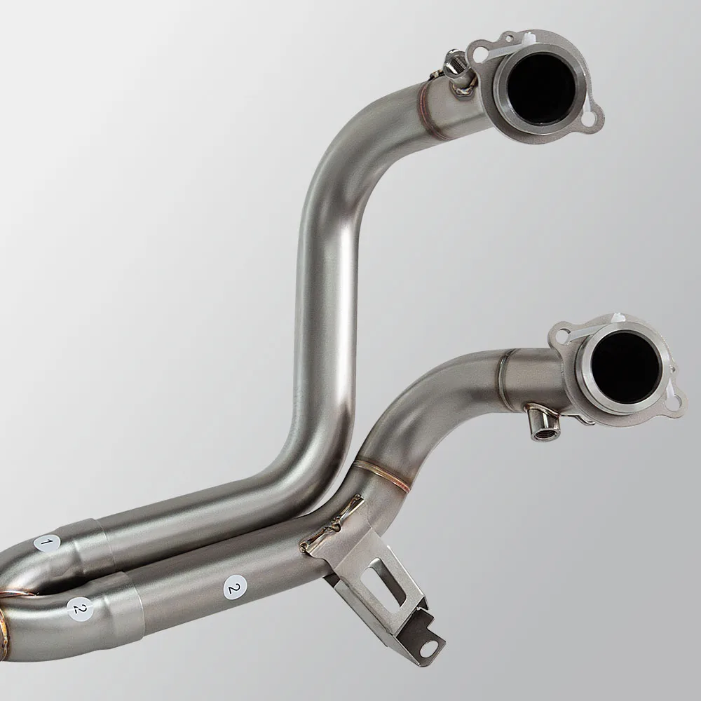 CRF1100L exhaust front link pipe For Honda CRF1100L Africa Twin S/Adventure Sports/ES DCT 2020-2024 motobike exhaust pipe kit