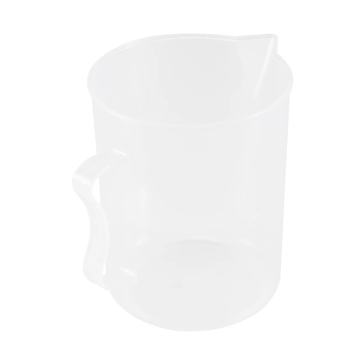 Y03A 1000ml Transparent Graduated Beaker with Handle