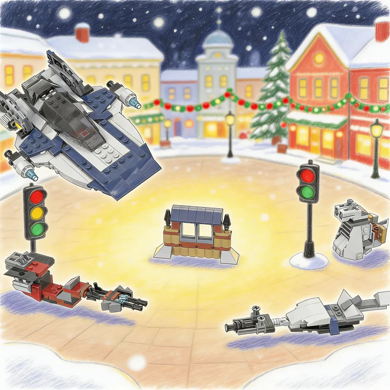 

336pcs MOC A Wing Assault Alternate Build Star Battle Model Building Blocks Construction Idea Toy Christmas Gifts Education