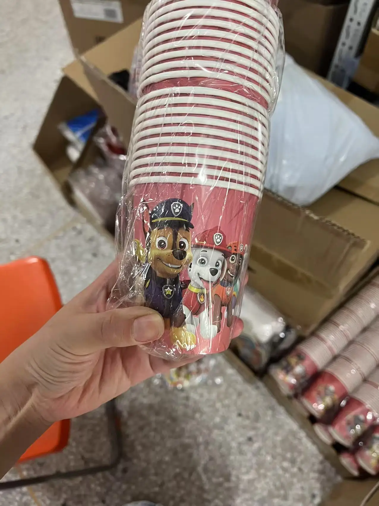 حفلة عيد ميلاد ديكور باو باترول عيد الميلاد المتاح كوب مفرش المائدة لوحة منديل استحمام الطفل باو باترول 4th حفلة عيد ميلاد الحسنات #3