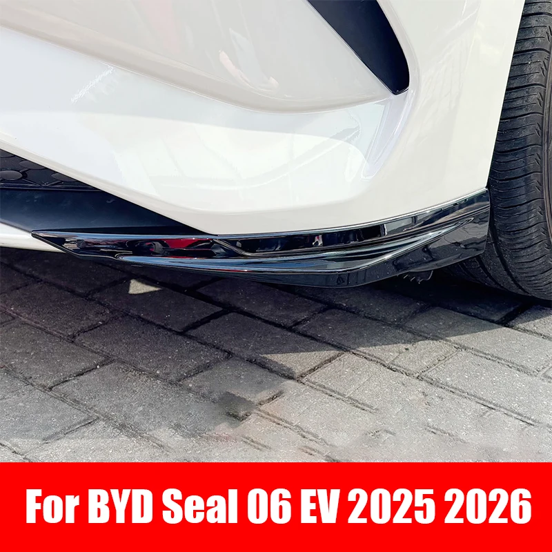 

For BYD Seal 06 EV 2025 2026 Car front bumper protective angle ABS material exterior protective parts