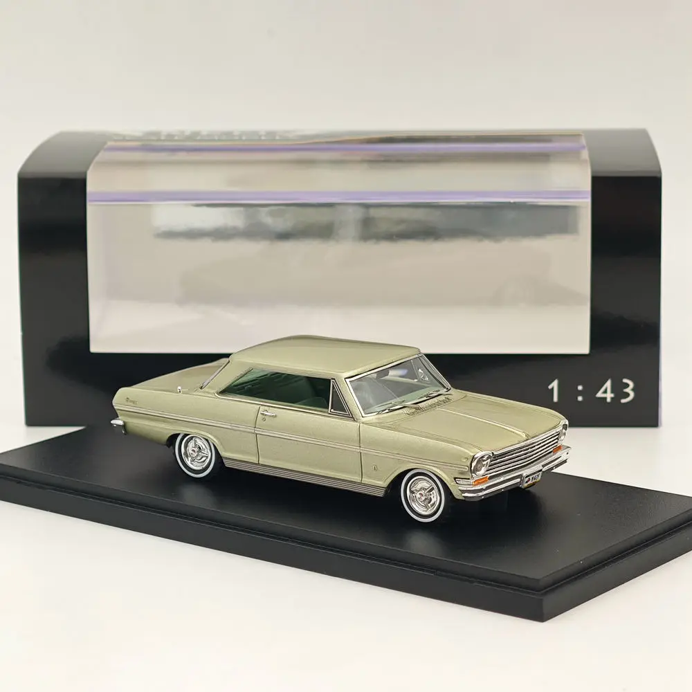 NEO 1/43 for Nova SS 1963 Green Resin Models Car Colllection Auto Toys Gift