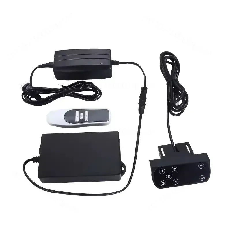 for Electric Push Rod Controller Lifting Column Wireless Wired Driver One Drag Two Synchronous Control with Remote Control