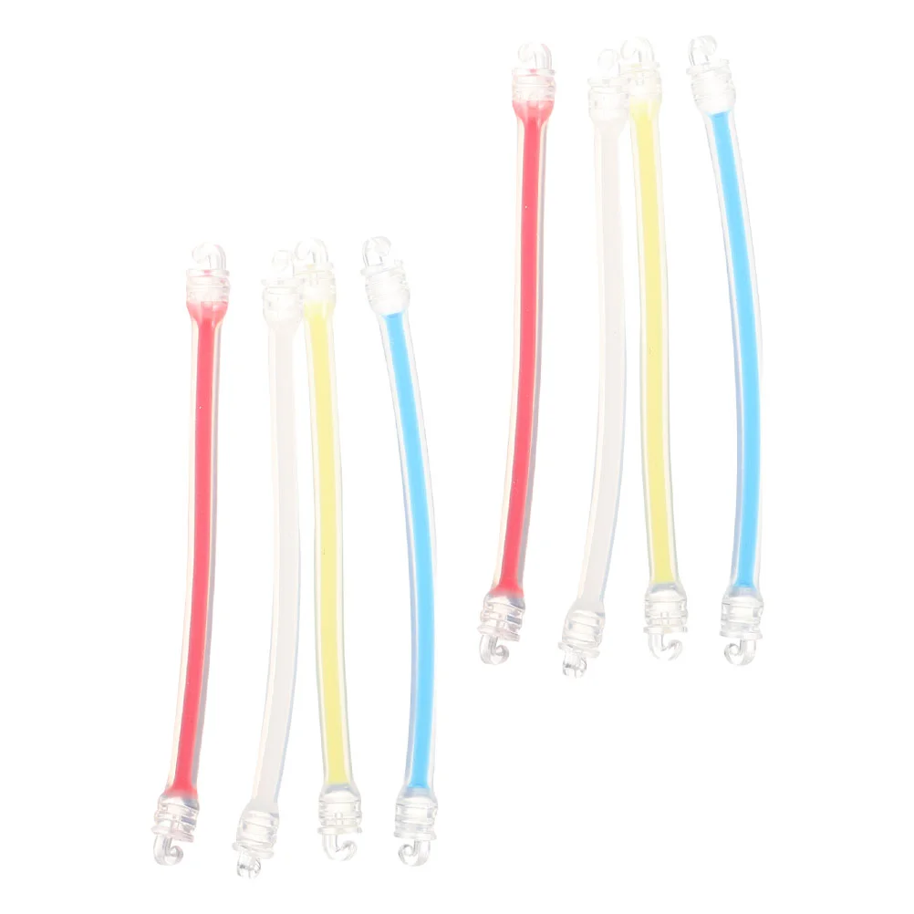 

8 Pcs Tennis Racket Shock Absorber Dampeners Racquet Silicone Shocking Absorbers