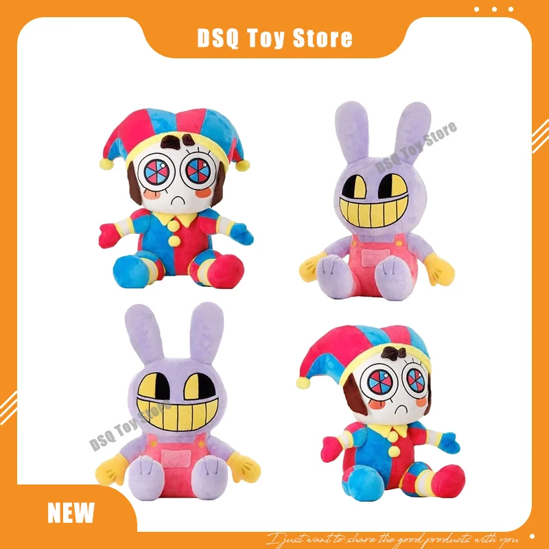 

Магическая цифровая цирковая кукла Jax Rabbit Pamney Clown Doll, теплая милая плюшевая игрушка, тряпичная кукла, подушка для девочек, ограниченный праздник на день рождения