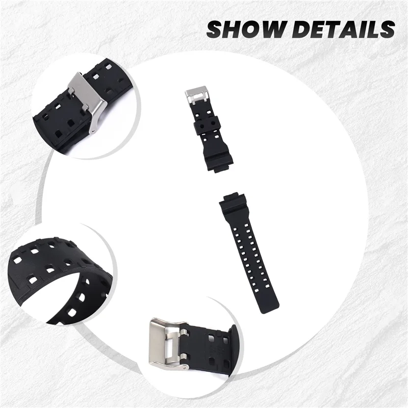 

Сменный ремешок из натуральной смолы для часов G-Shock GD120/GA-100/GA-110/GA-100C-ABIU