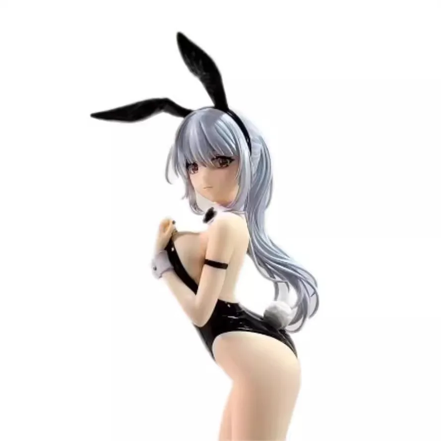 

Фигурки милых девушек-кроликов, сексуальные милые девушки, 2D аниме, украшения для компьютерного чехла, периферийные подарки для мальчиков, игрушки