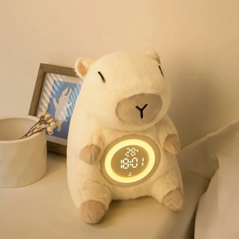 A69F-Night Light Cartoon Animal Timing Dimming Sleep Night Lamp USB Rechargeable For Room Decor