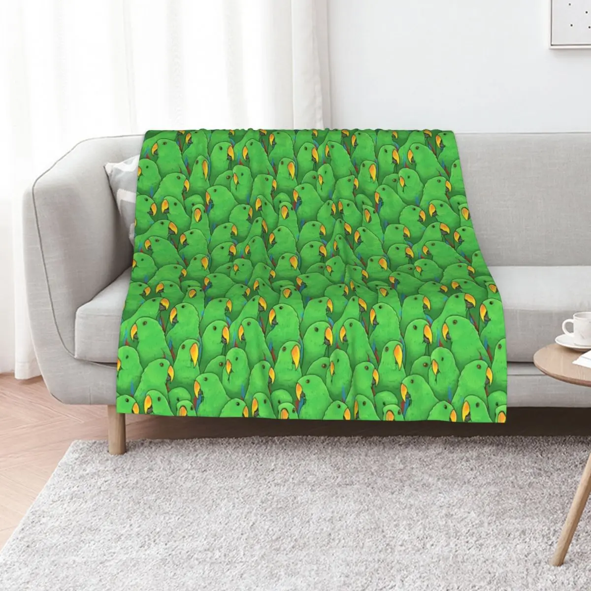 Male Eclectus Parrots Throw Blanket blankets and throws manga Luxury Brand Summer Beddings Bed Fashionable Stuffeds Blankets