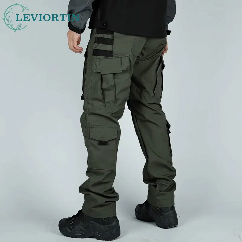 

Мужские тактические брюки-карго с несколькими карманами, уличные быстросохнущие военные тактические мужские брюки, износостойкие рабочие тренировочные брюки